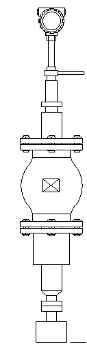 插入渦街流量計