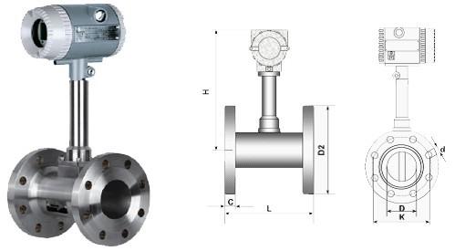 法蘭式渦街流量計(jì)_價(jià)格500.00元